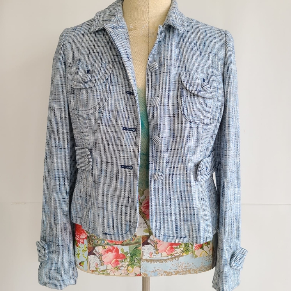 Ann Taylor Loft tweed jacket